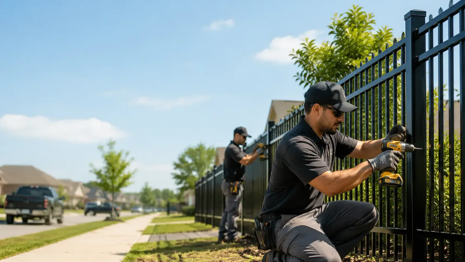Metal Fence Installation in Zanesville, OH